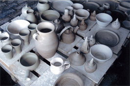 photo of pots